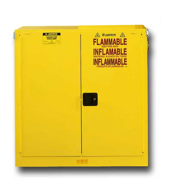 Armoire de sécurité FM comptoir manuelle pour produits inflammables - MB30S_0