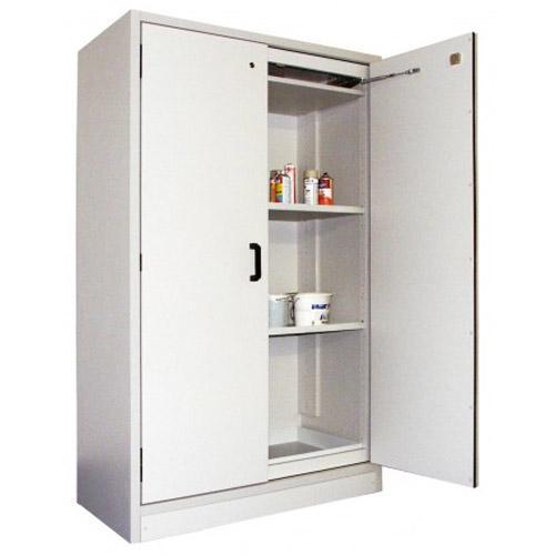 Armoire anti-feu 2 portes F30 avec serrure - Pour produits inflammables - CEMO - 8055_0