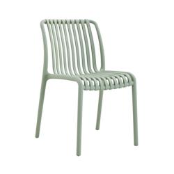 METRO PROFESSIONAL Chaise Gastro empilable Aisen, plastique, vert menthe - vert plastique polypropylène 4337255227248_0