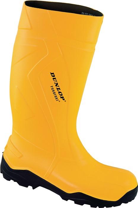 Botte de sécurité Purofort+ Full Safety taille 42 jaune S5 CI SRC EN ISO 20345 polyuréthane DUNLOP_0