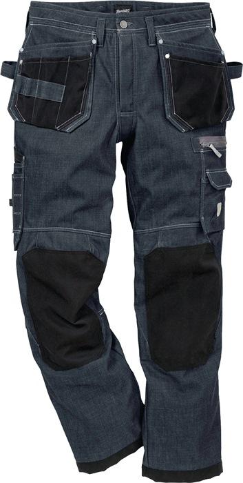 Jeans d'artisan 229 DY taille C56 bleu indigo 100 % coton FRISTADS_0