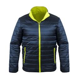 Veste de sécurité Hiver haute visibilité Taille XXL Réversible Jaune/noir 2en1Bandes reflechissantes  Dual VITO - XXL jaune 5604612738297_0