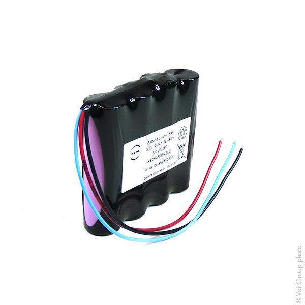 BATTERIE LI-ION 4X18650 26F 1S4P ST1 3.6V 10.4AH F150_0