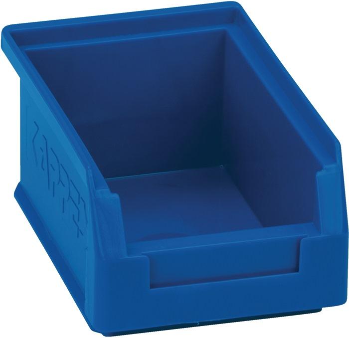 Boîte de rangement à  ouverture frontale L160xl105xH75 mm PE bleu RASTERPLAN_0