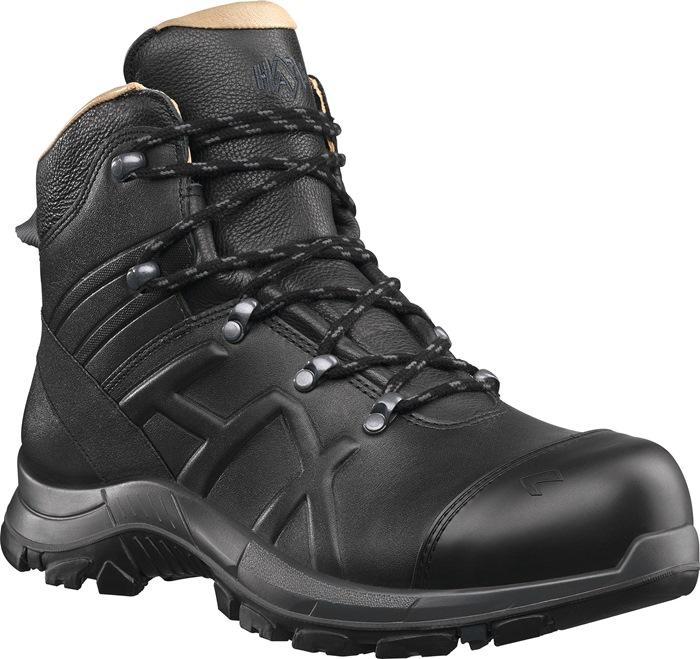 Botte de sécurité BE Safety 56LL Mid taille 9,5 (44) noir S3 ESD HRO HI CI WR SRC EN ISO 20345 cuir imperméable HAIX_0