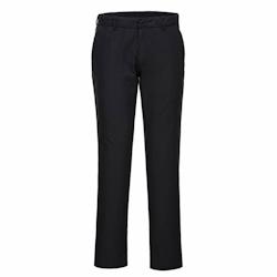 Portwest - Pantalon de travail pour femmes CHINO Noir Taille 42_0