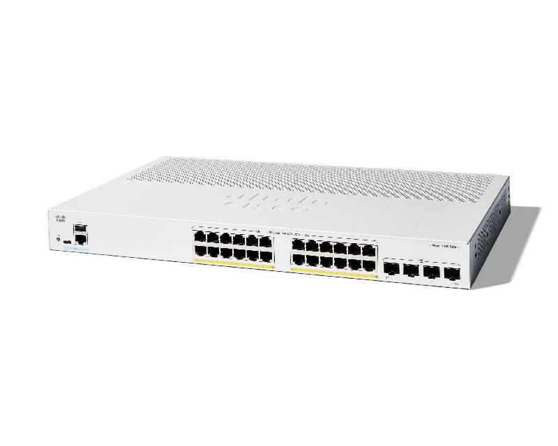 Cisco Catalyst 1300 Géré L2/L3 Gigabit Ethernet (10/100/1000) Connexion Ethernet, supportant l'alimentation via ce port (PoE) Gris_0