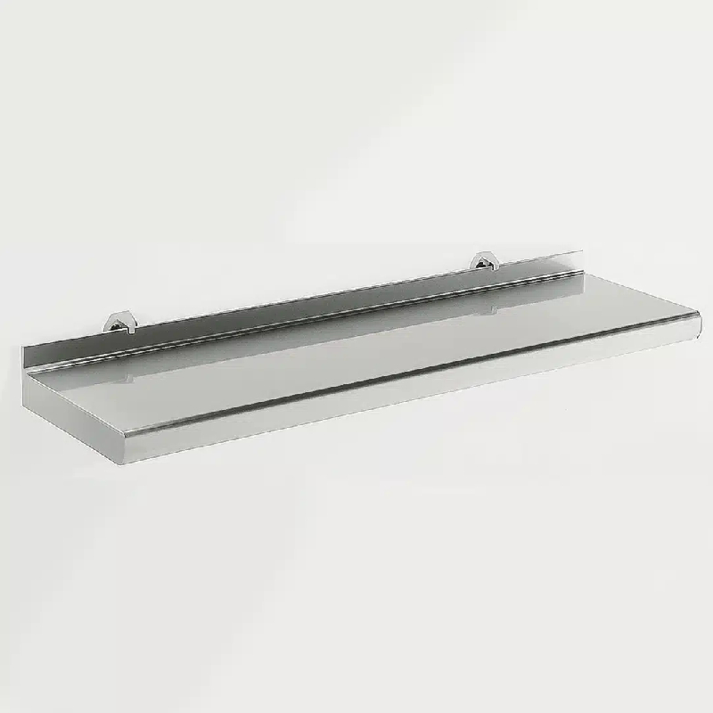 Etagère murale à plateau inox largeur 400 mm (Longueur, mm: 2200 - Réf 509758-44)_0