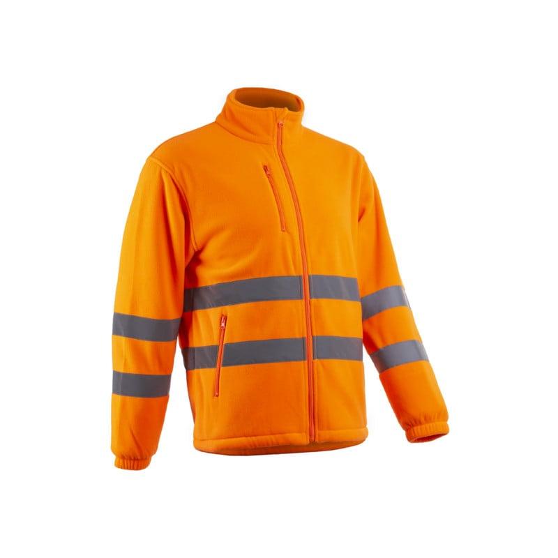 Veste polaire - ritto - 100% pes 280g/m2- orange hv - COVERGUARD | 5rit170_0