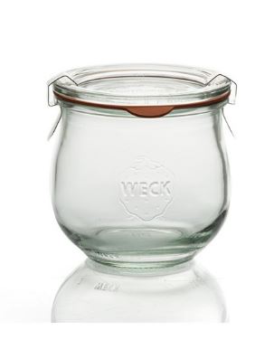 Bocaux en verre WECK corolle 370 ml Ø 80mm - WN000025_0