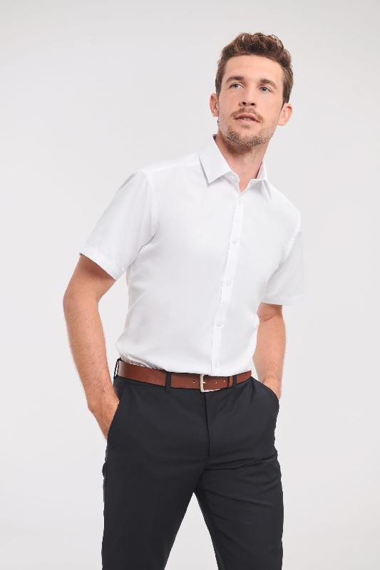 Chemise homme manche courtes à chevrons -  Réf: RU963M_0