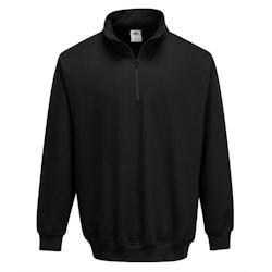 Portwest - Sweat-shirt col zippé SORRENTO Noir Taille 2XL - XXL 5036108276776_0