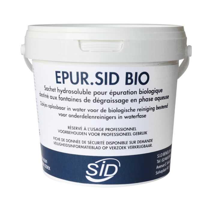 Sachet hydrosoluble pour épuration biologique destiné aux fontaines de dégraissage en phase aqueuse epur.Sid bio_0