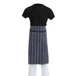 Whites Chefs Clothing Tablier de cuisine Whites rayé bleu et blanc - A647_0