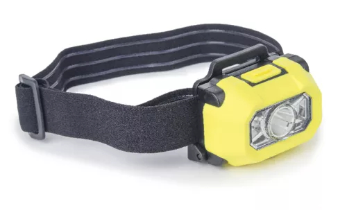 Lampe frontale - ATEX LED - 150lm,143g - Jaune/noir - Référence : MO71920_0