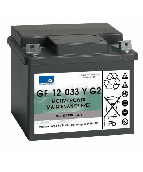Batterie Gel GF 12 033 Y 1 Sonnenschein /  12V 32.5Ah_0