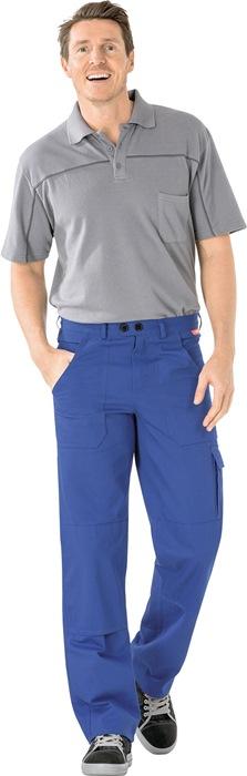 Pantalon à  ceinture Cargo BW290 taille 56 bleu granuleux 100 % CO PLANAM_0