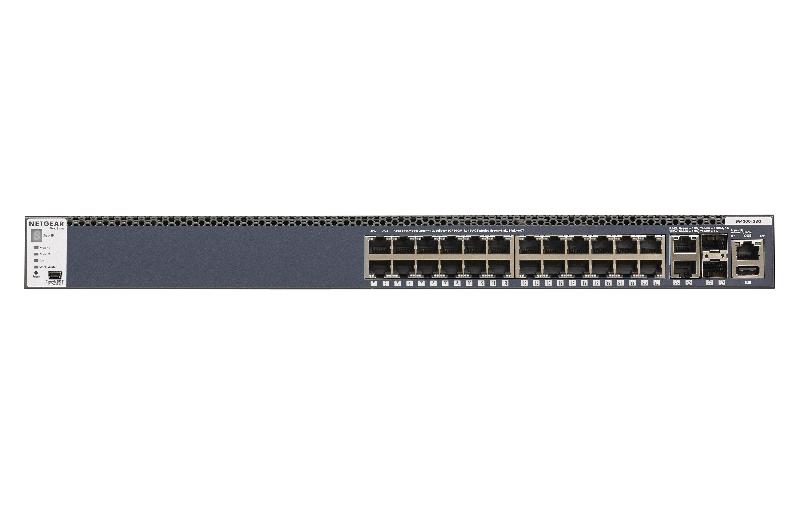 Netgear M4300-28G Géré L3 Gigabit Ethernet (10/100/1000) Noir 1U_0