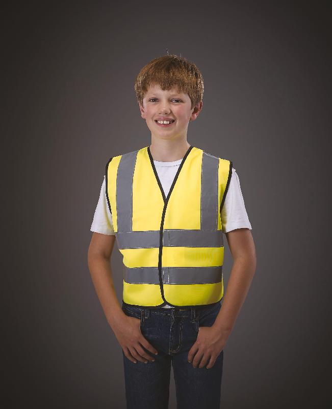 Gilet haute visibilité enfant -  Réf: YHVW100CH_0