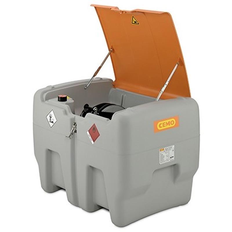 Station Easy Mobil 440 litres premium - Pompe Cematic 3000 12 V - Avec capot - CEMO - 11107_0