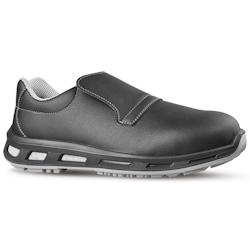 U-Power - Chaussures de sécurité basses sans métal antidérapantes hydrofuges NOIR - Environnements aseptisés - S2 SRC Noir Taille 40 - 40 noir ma_0