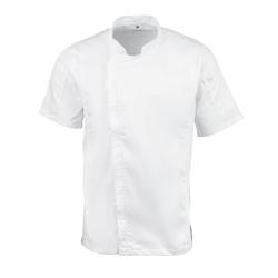 Veste de cuisine mixte Cool Vent Chef Works Urban Springfield blanche L - L blanc B471-L_0