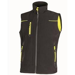 U-Power - Gilet de travail sans manches noir UNIVERSE Noir Taille 3XL - XXXL noir 8033546425145_0