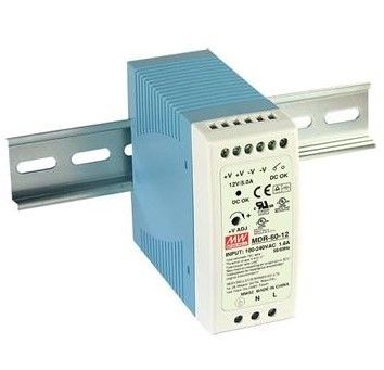 Alimentation rail DIN 5V / 10A - MDR-60-5_0