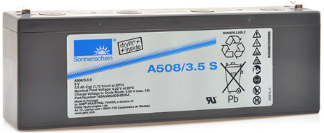 Batterie Gel dryfit A508/3.5 S 8V 3.5Ah Sonnenschein_0