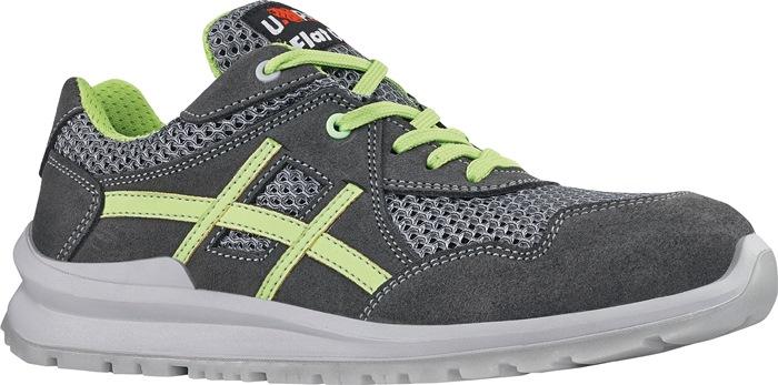 Chaussure de sécurité Nico taille 42 gris/vert S1P SRC EN ISO 20345 cuir velours/matériau mesh U.POWER_0