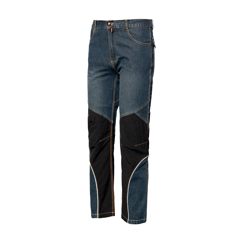 Jean multipoches EXTREME 98% coton 2% élasthanne 280g (Bleu) - PCP20-S -  Industrial Starter_0