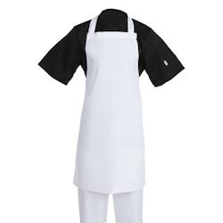 Whites Chefs Clothing Tablier bavette Whites blanc - A521_0