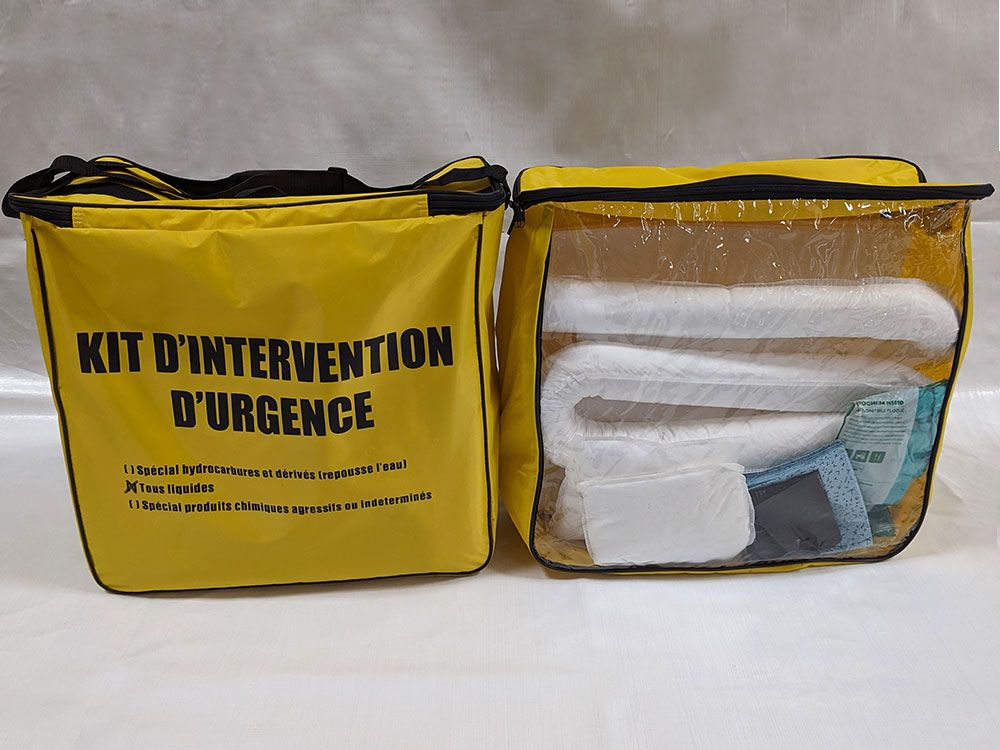 Kit absorbant d'intervention hydrocarbures - 86 litres_0