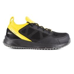 Reebok - Baskets de sécurité basses noire et jaune en maille Ripstop embout aluminium ALL TERRAIN S3 SRC Noir / Jaune Taille 42 - 42 noir matière s_0