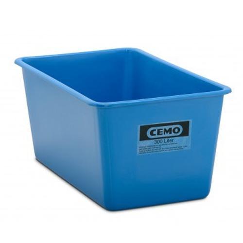 Bac PFV bleu 300 litres - Résistant aux huiles, fioul, gasoil, produits chimiques - CEMO - 7570_0