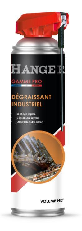 Dégraissant industriel 400ml avec cobra rouge - HANGER - 700104 - 858118_0