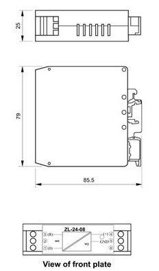 Alimentation électrique AC/DC ZL-24-08 APLISENS avec protection contre la surtension_0