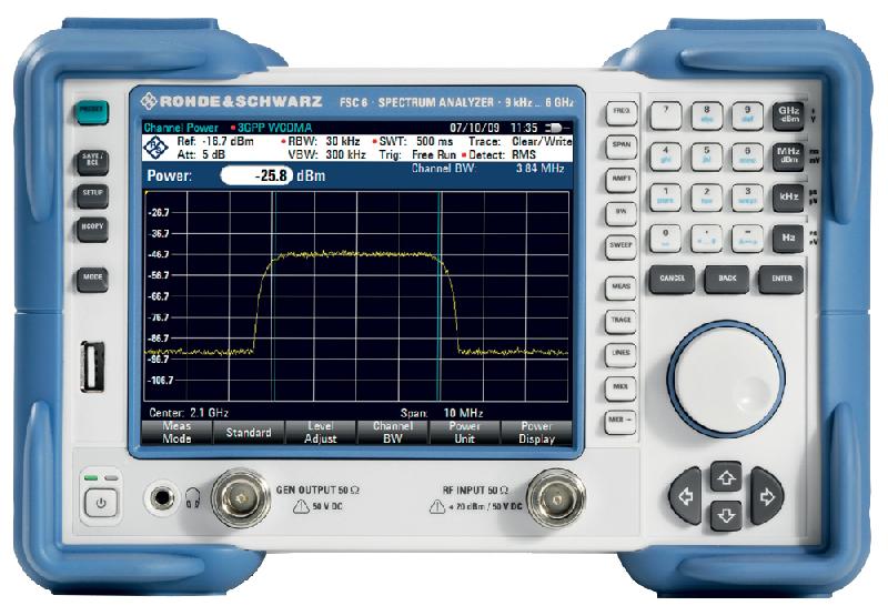 FSC6 | Analyseur de spectre de table 6 GHz, RBW : 10 Hz à 3 MHz_0