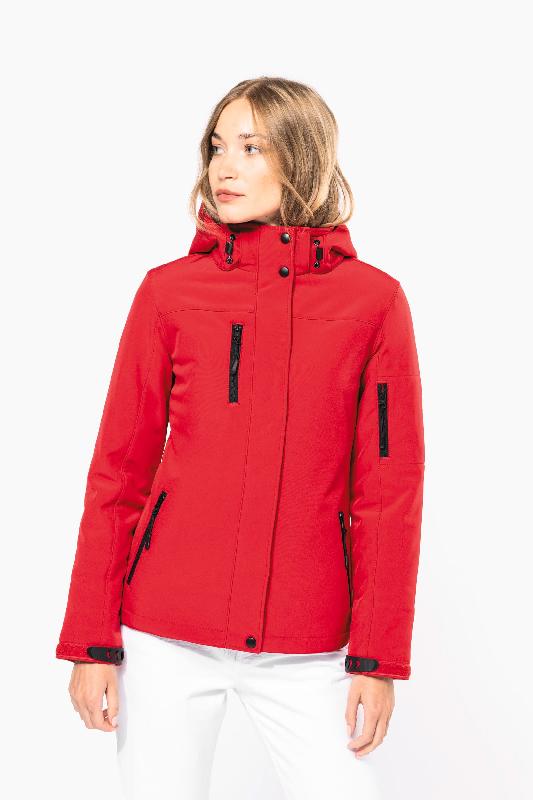 Parka softshell doublée capuche femme -  Réf: K651_0