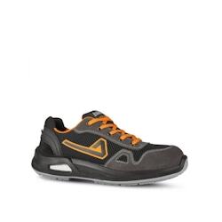 Aimont - Chaussures de sécurité basses VULCAN ESD S1P SRC Noir / Orange Taille 35 - 35 noir matière synthétique 8033546381496_0