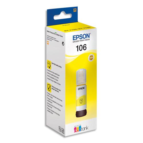 Epson bouteille jet d'encre 106 ecotank yellow (t00r4) - c13t00r440_0