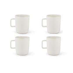 Excelsa lot 4 mugs Nordic porcelain 32 cl blanc - blanc porcelaine 67801_0