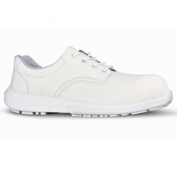 U-Power - Chaussures de sécurité basses classiques de laboratoire LAB GRIP - Environnements humides et aseptisés - S1 SRC Blanc Taille 42 - 42 blan_0