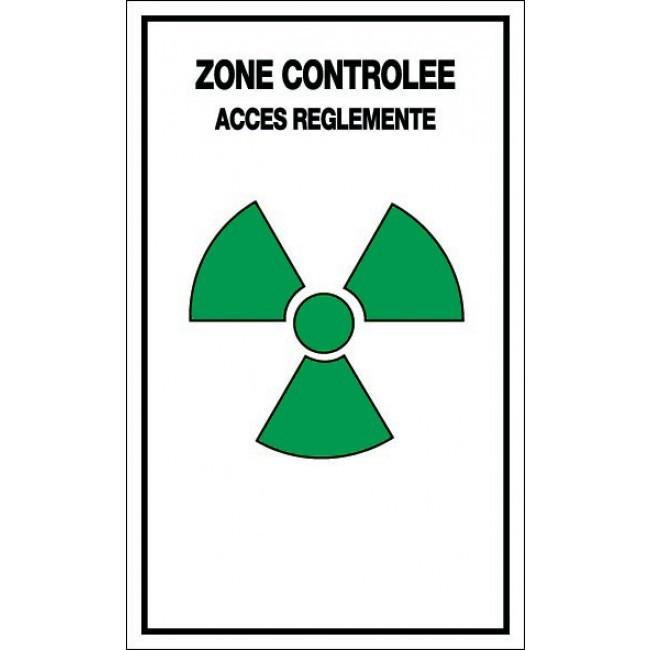 Panneaux rigides 200x330 mm avertissements irradiations contaminations - PNGPSC-NV04/ZCAR_0