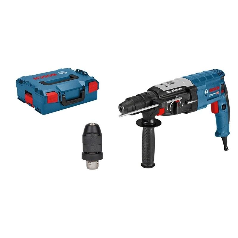 Perforateur sds plus BOSCH gbh 228 f professional 880 w  coffret lboxx  accessoires_0