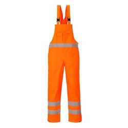 Portwest - Cotte à bretelles non doublée HV Orange Taille L - L orange polyester 5036108253005_0