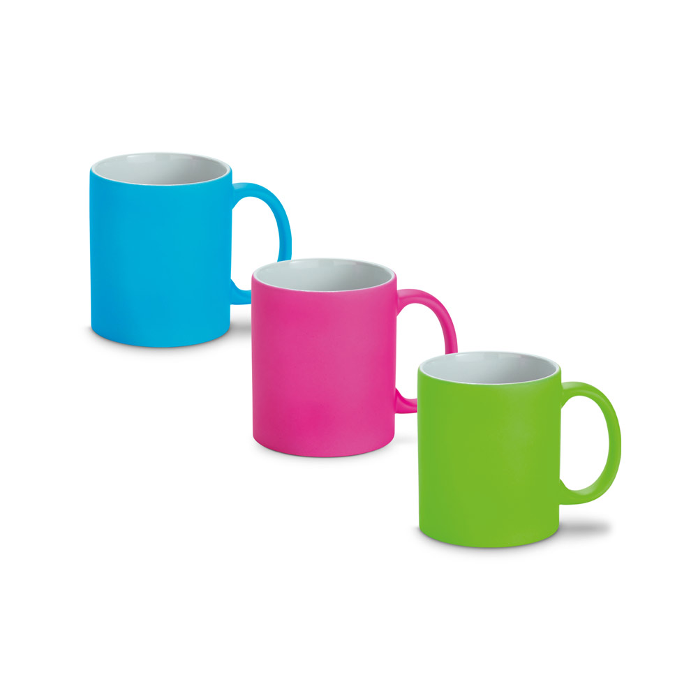 Tasse en céramique avec finition néon - 350 mL - 93886 LYNCH_0