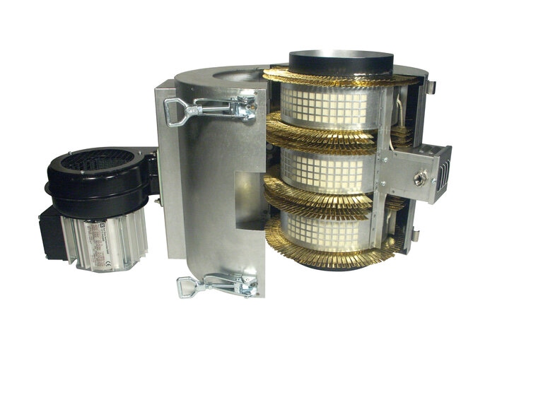 Collier chauffant ventilé pour le chauffage de pièces cylindriques et les machines de transformation du plastique - ELECTRO-THERM_0
