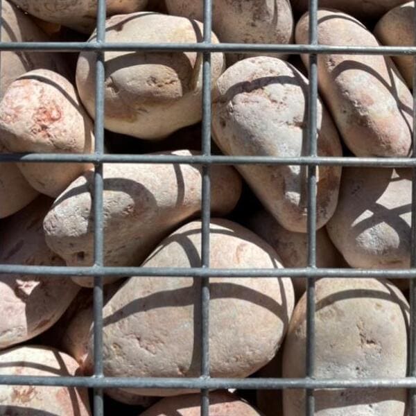 Galet gabion - marbre rose 60/90_0