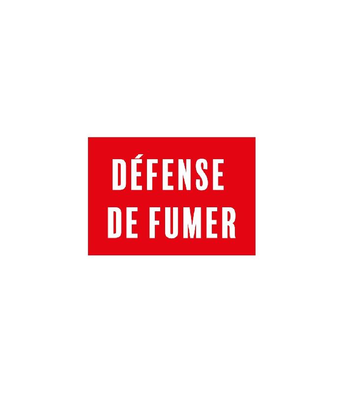 Panneau PVC - Défense de fumer - Référence: reg210-fum-p_0